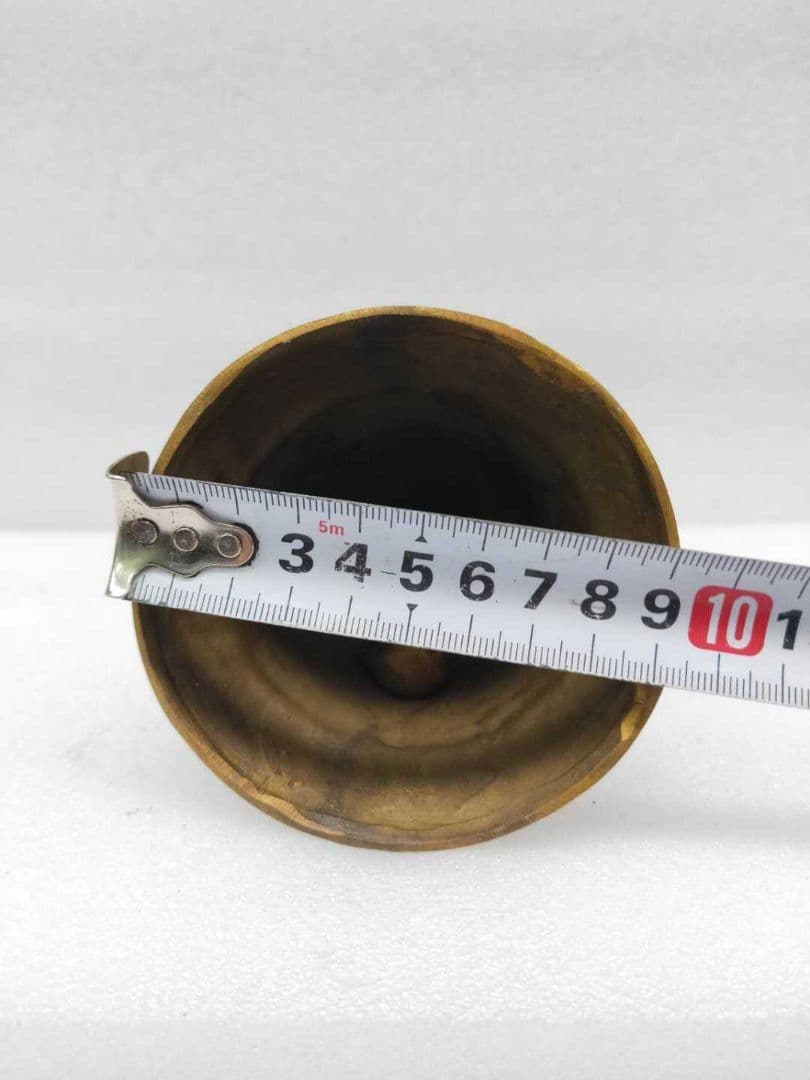 銅製 法器 手揺鈴 五股金剛密鈴 金剛杵銅鈴 装飾品 工芸品 置物