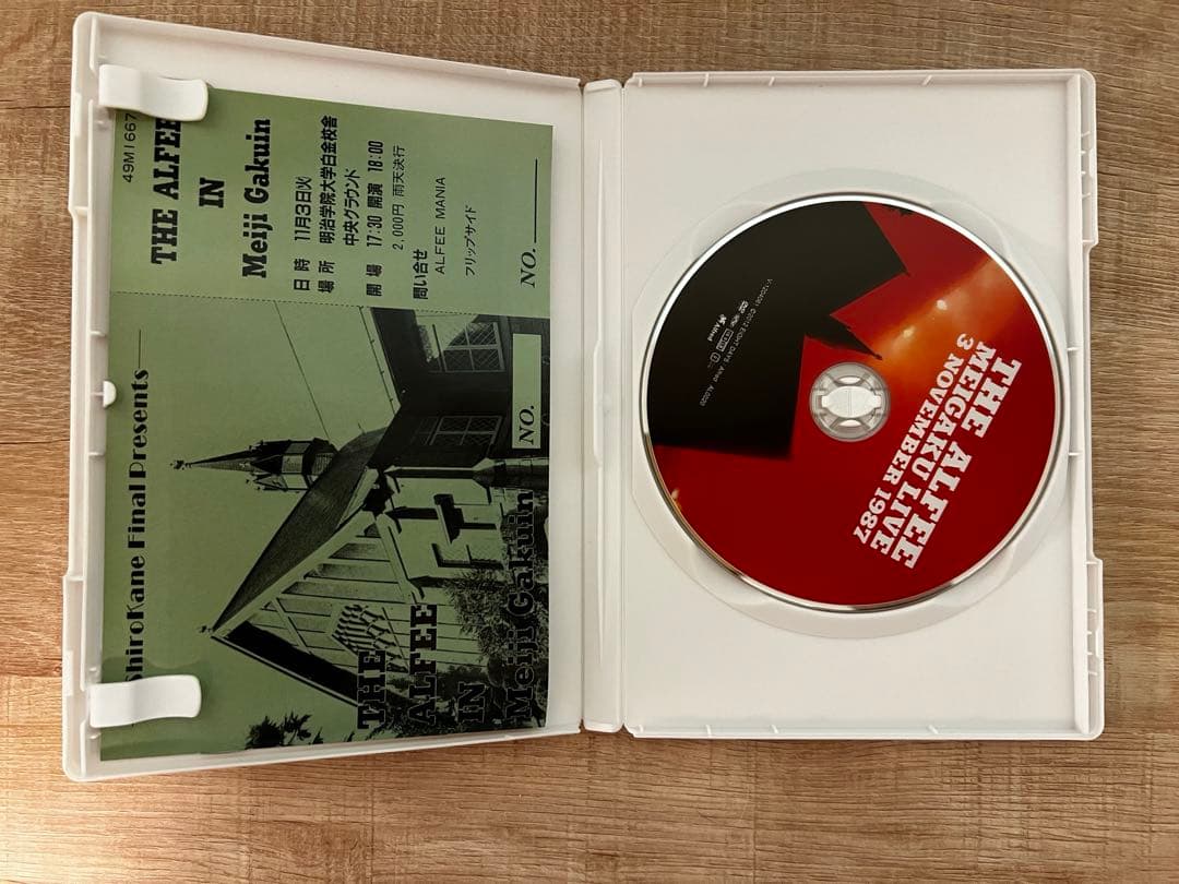 ミュージック THE ALFEE MEIGAKU LIVE 1987.11.3 DVD