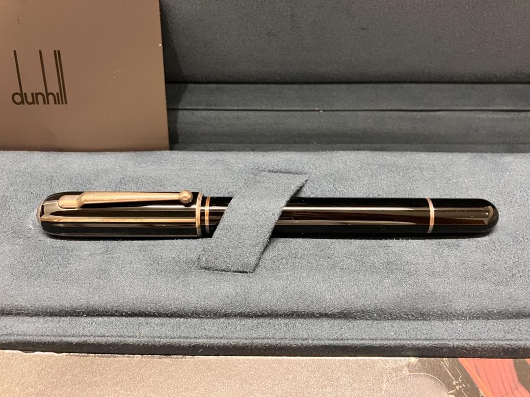 R*様 未使用!ダンヒル万年筆SV925Limited Edition やや変色
