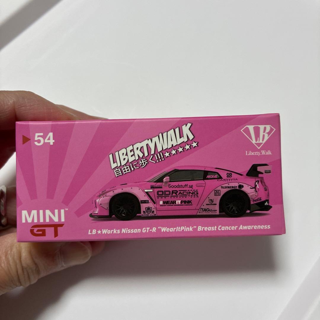 年内最後　LBWK Nissan GT-R \"WearItPink\"