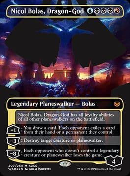 【未開封】MTG SDCC プロモ　ニコル・ボーラス他