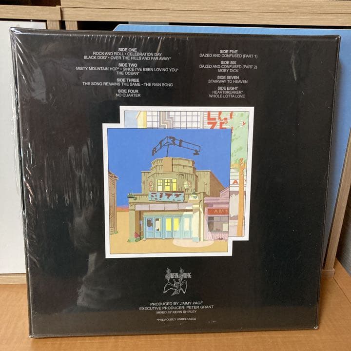 LED ZEPPELIN レッド・ツェッペリン　　4枚組レコード