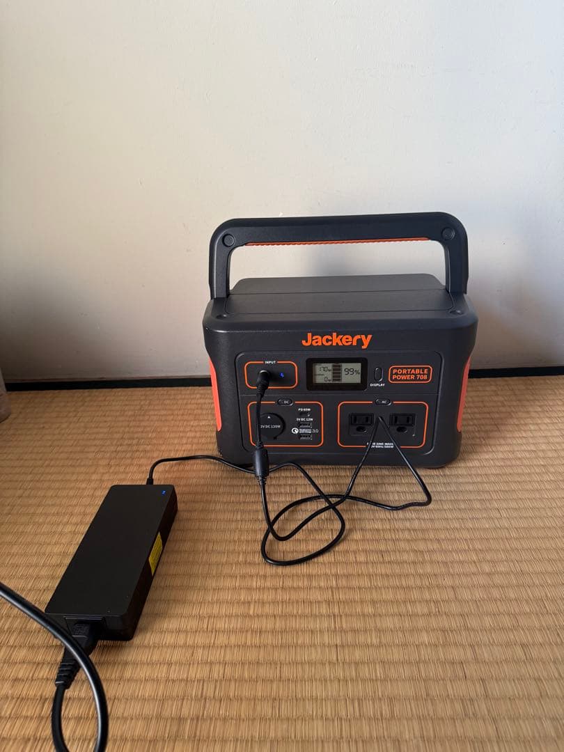 Jackery ポータブル電源 708　ジャクリ 防災グッズ