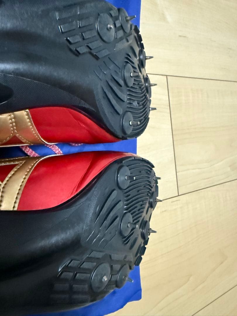 Mizuno スパイクシューズ レッド ブラック