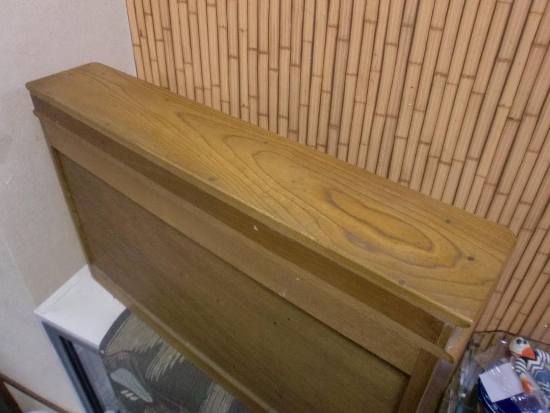 木製　検視レンズケース 　昭和レトロ　珍品