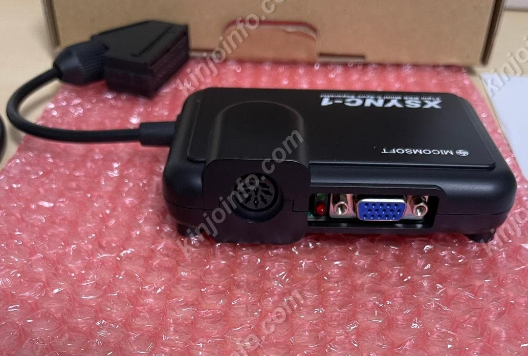 21ピンRGBマルチ端子対応 複合同期分離ユニットXSYNC-1【新品未使用】