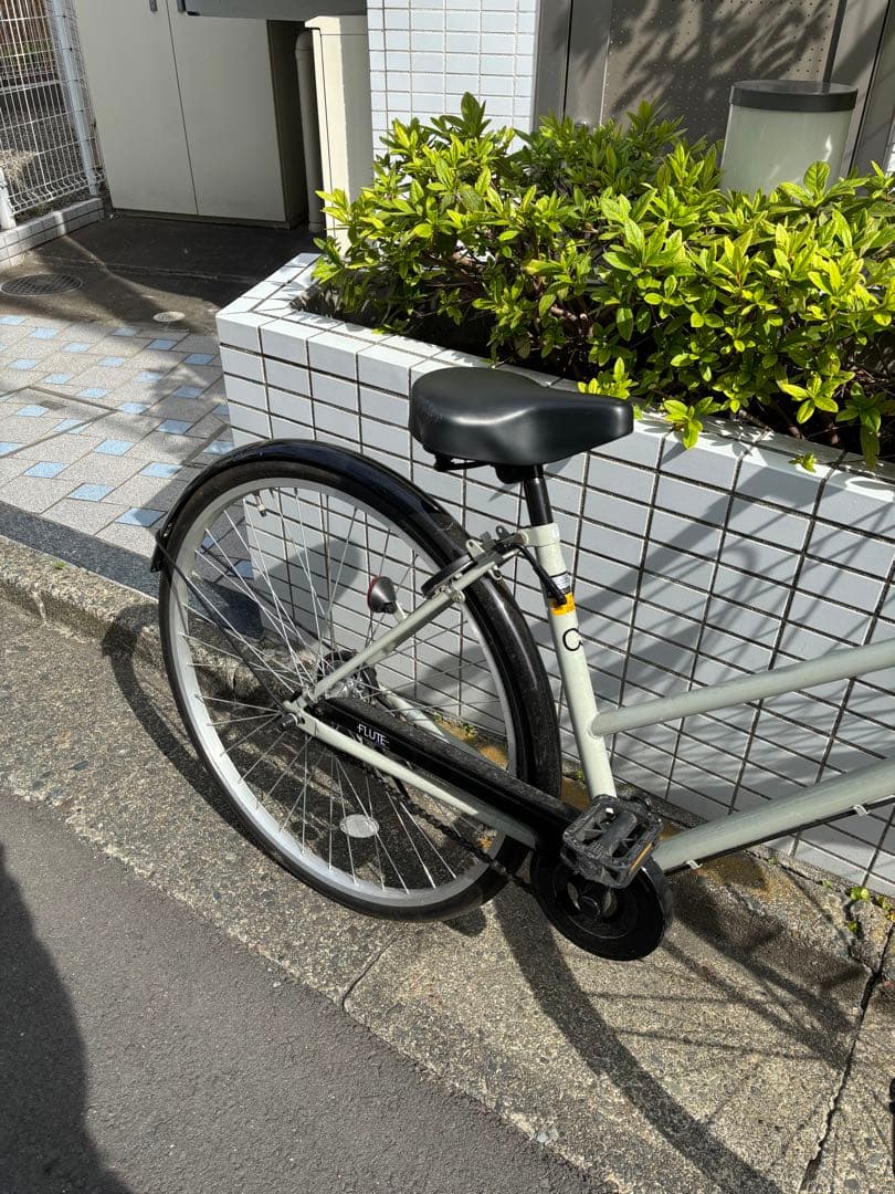 シティサイクル 前面バスケット付き