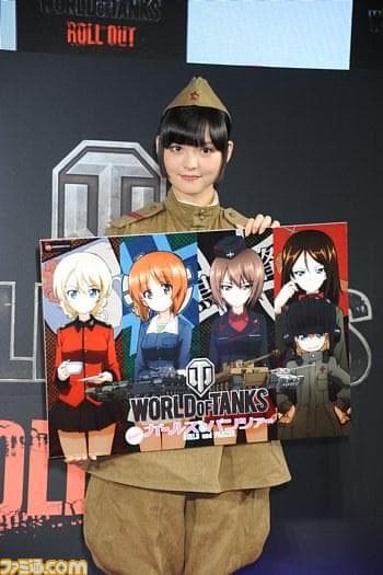 【当選通知有】ガールズ&パンツァー 直筆サイン入りB2ポスター 上坂すみれ 他