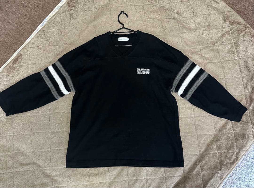 シャツ HEAVY OZ JERSEY JACQUARD SLEEVE HOCKEY