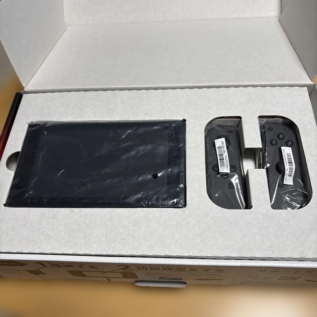 完品　Nintendo Switch グレー　初期化済み　Switch