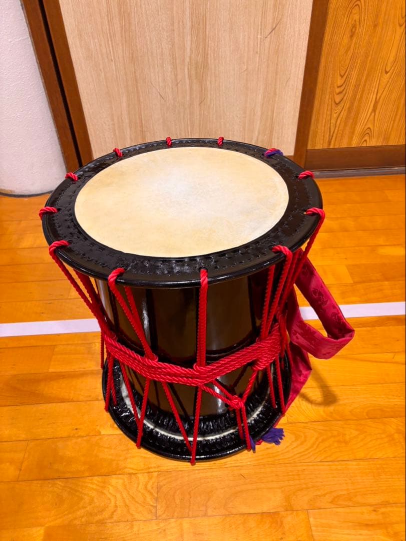 み*】様 【優美】良品　担ぎ桶太鼓　桶太鼓　和太鼓　一尺六寸
