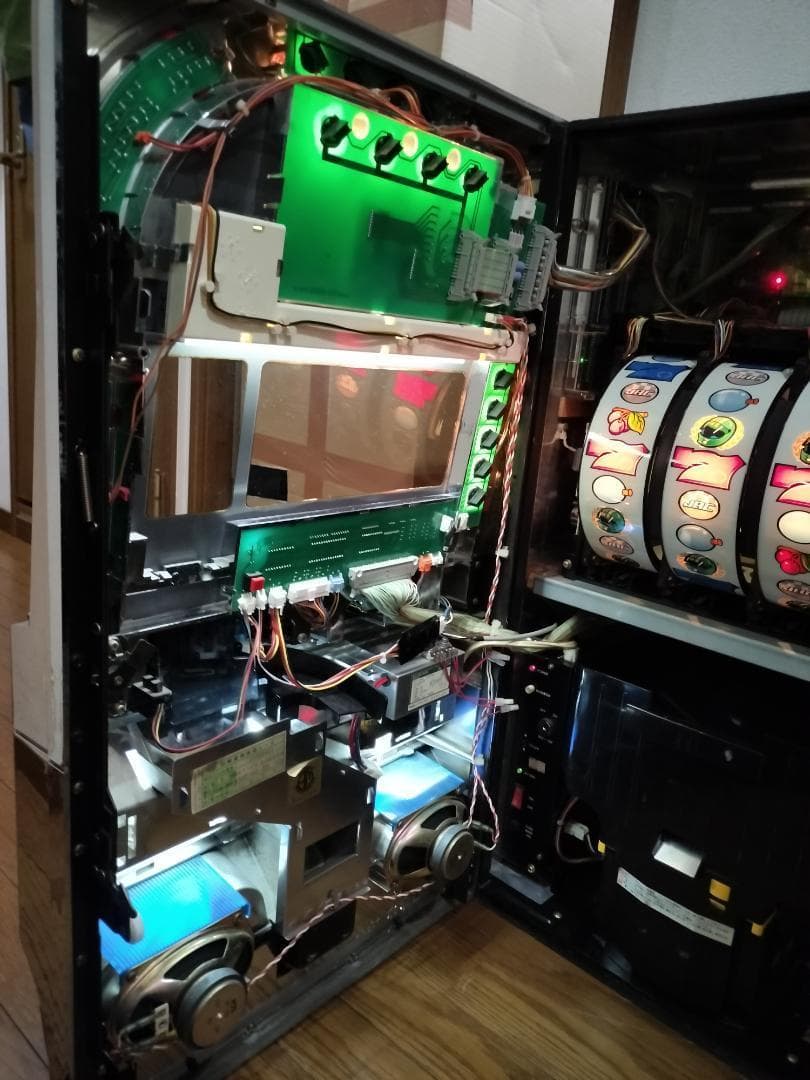 【パチスロ実機】オリンピア★レースクイーン【オートプレイ付不要機付】４号機