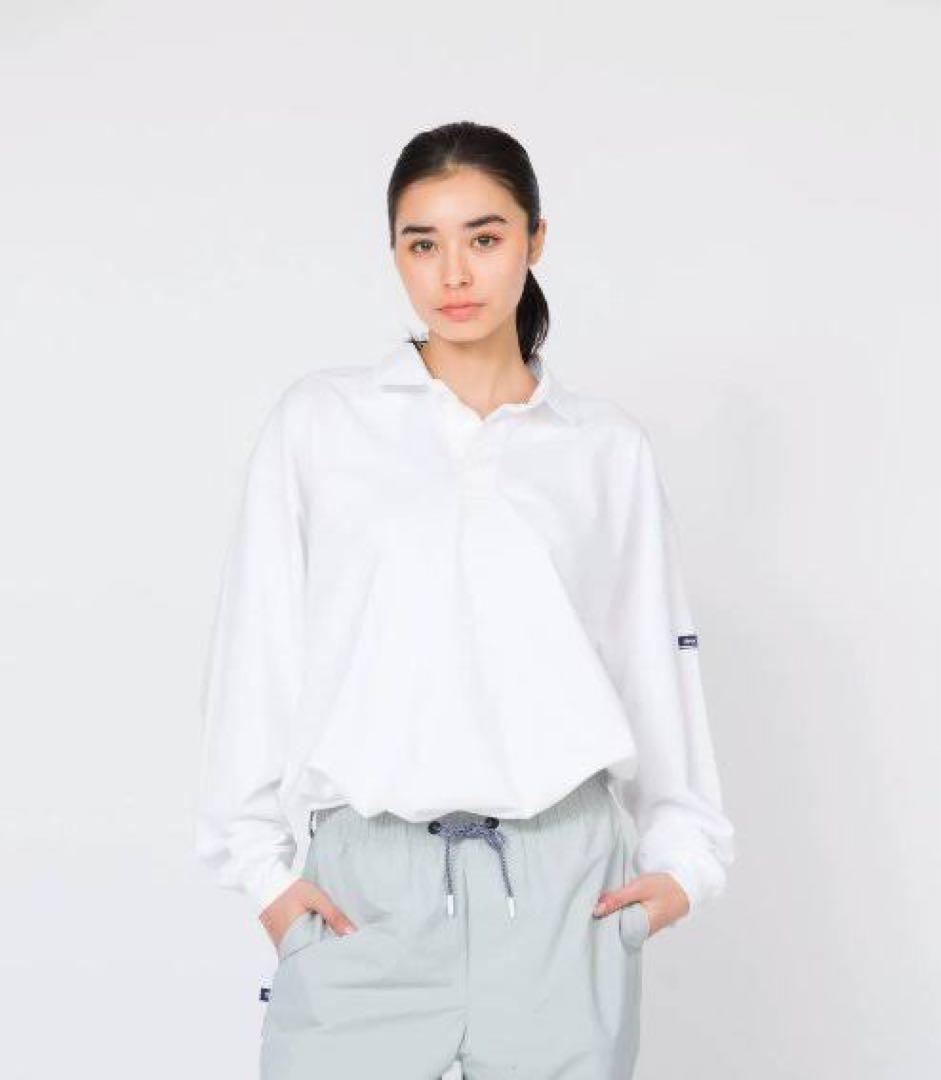 DESCENDANT - CROUCH POLO LS ホワイト 3