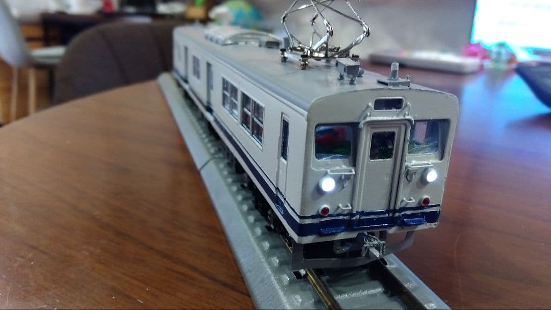 カツミ　クモハ123-5 キット　素人作　小野田線カラー