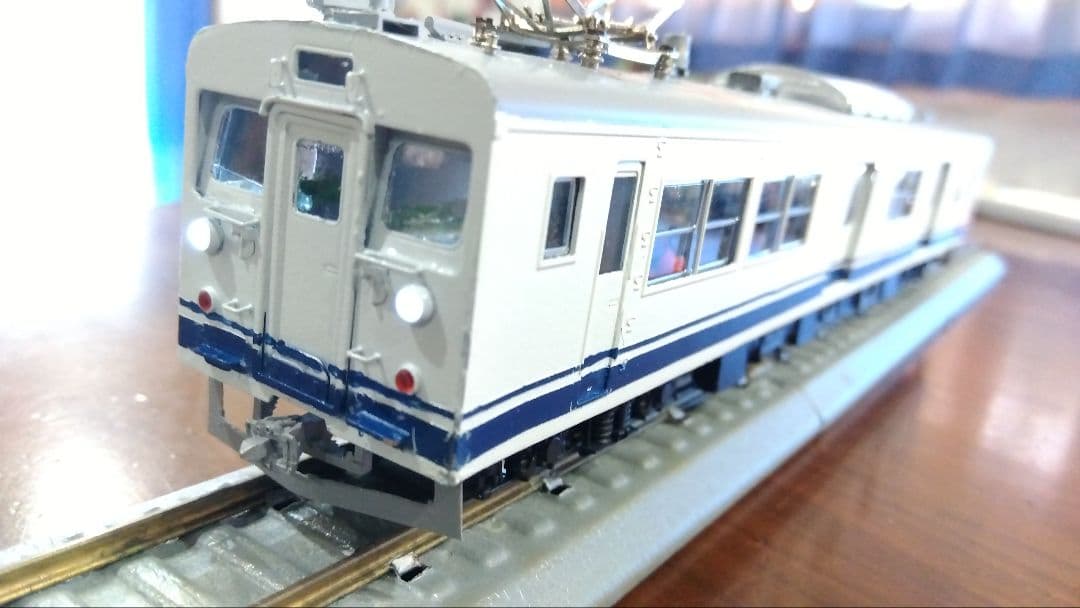 カツミ　クモハ123-5 キット　素人作　小野田線カラー