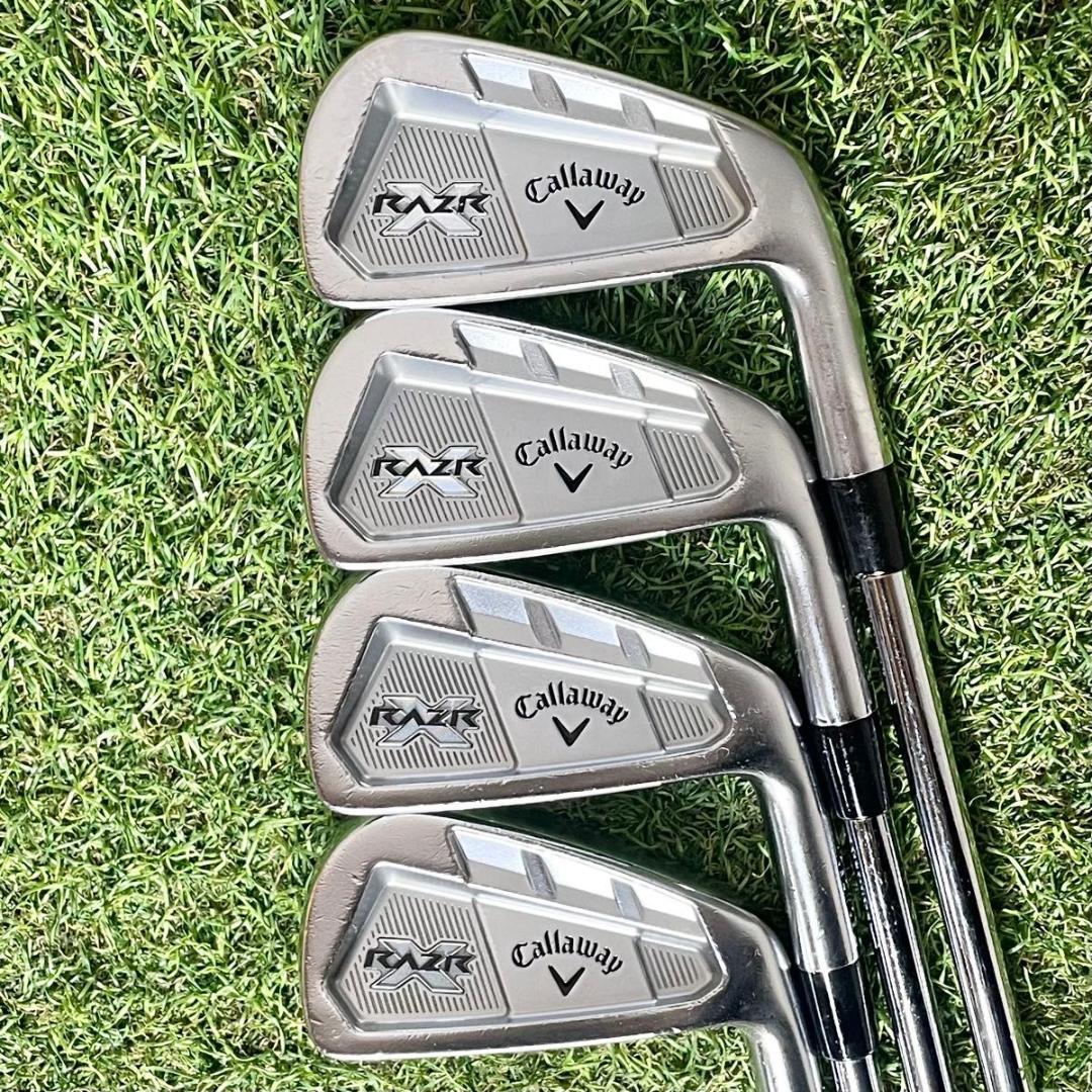 キャロウェイ RAZR X FORGED アイアンセット 豪華8本 メンズ 右用