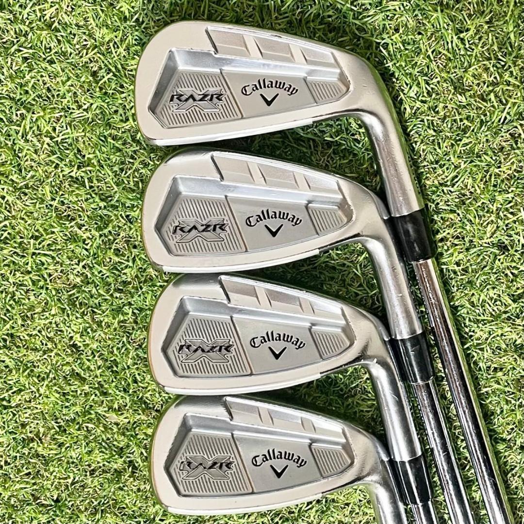 キャロウェイ RAZR X FORGED アイアンセット 豪華8本 メンズ 右用