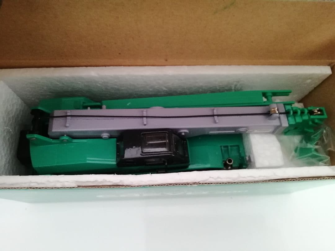 タダノ　クレーン（ラフター）　ミニチュア　レア　CREVO 300　レア　緑