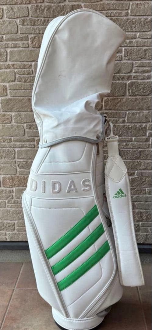 希少　adidas アディダス　ゴルフ　レディース　キャディーバッグ　ホワイト