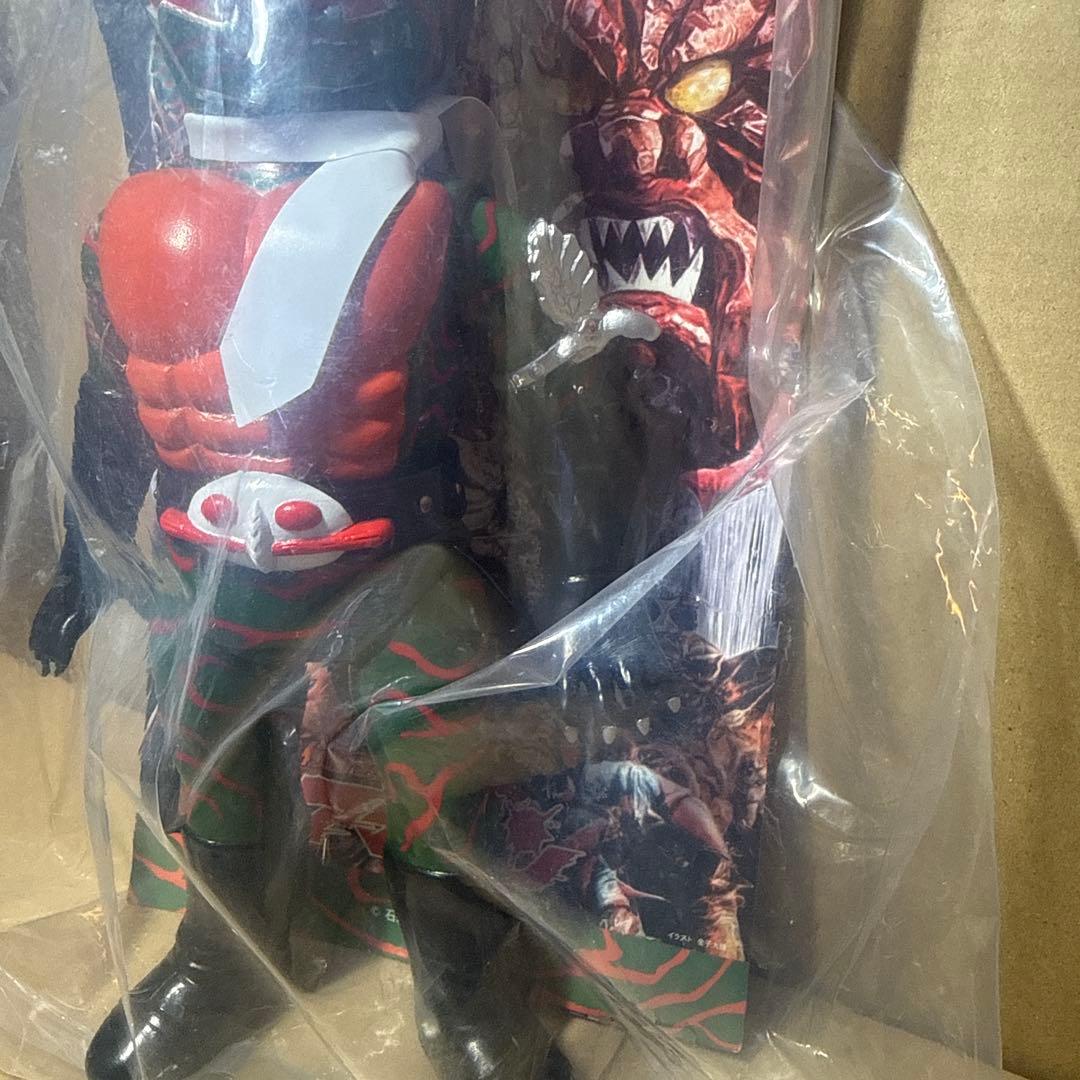 東映レトロソフビコレクション　仮面ライダーアマゾン　後期カラー