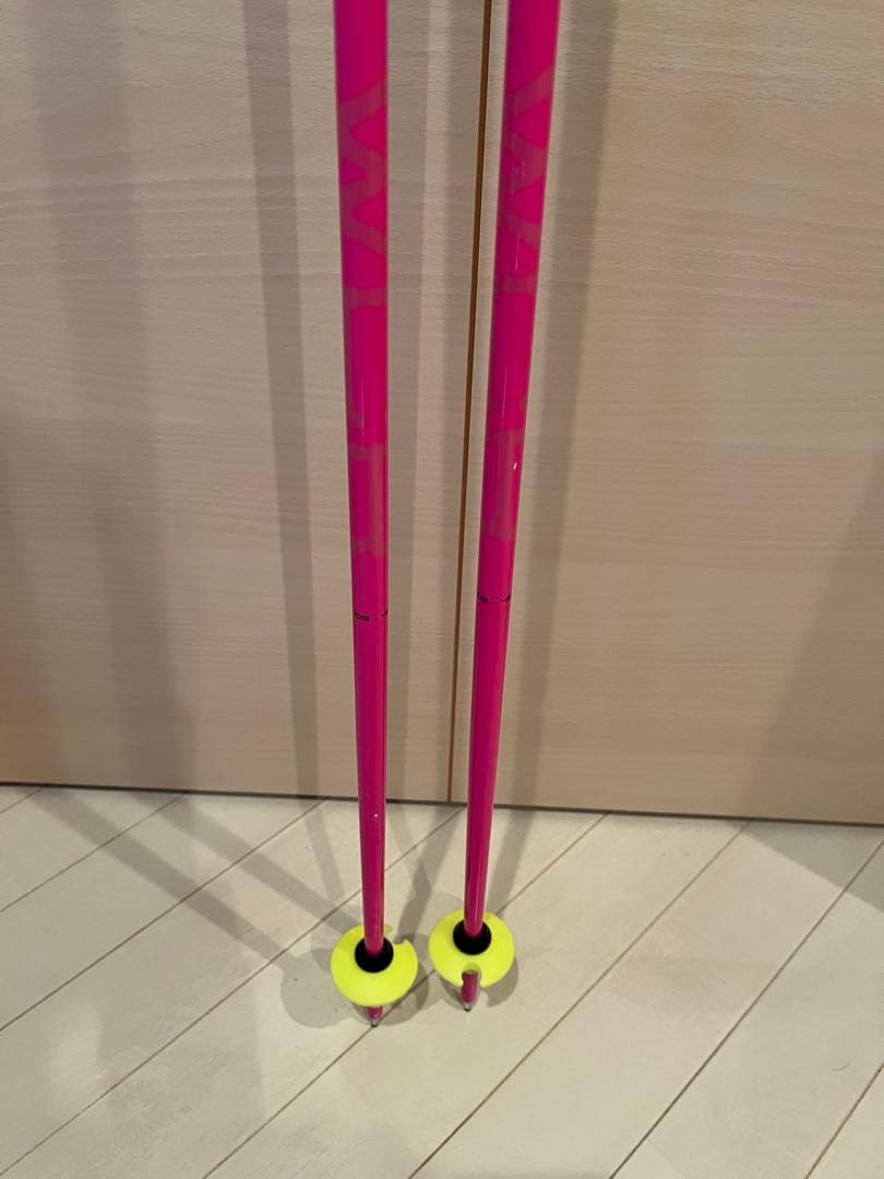 LEKIレキ スキーストック ストラップ付きSL 105cm