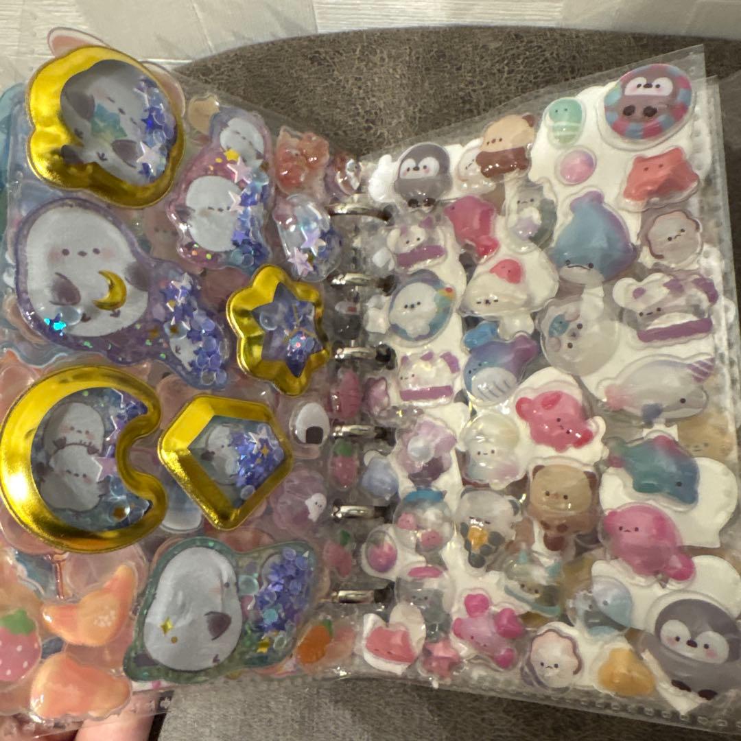 シール帳 完成品