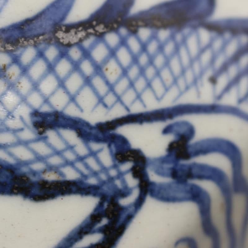 元青花纏枝雲竜紋梅瓶 景徳鎮 陶磁器 装飾品 現代工芸品 美術品 置物