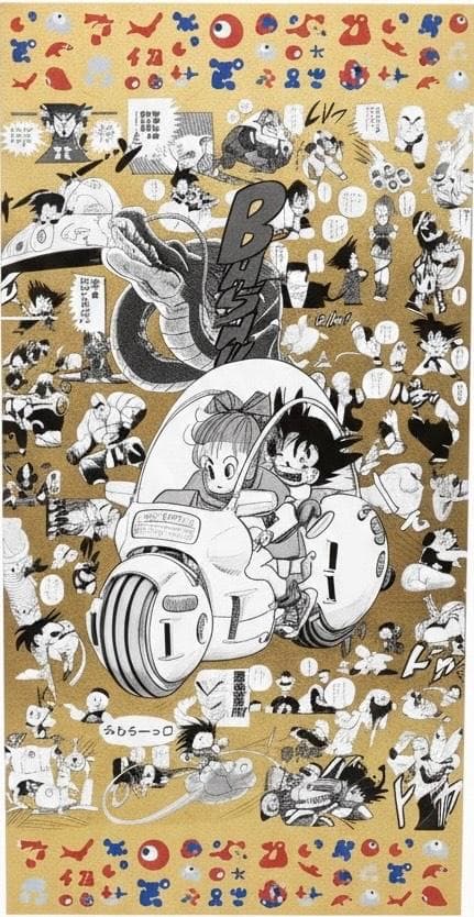 【格安】大阪関西万博 ドラゴンボール 特殊加工印刷ポスター 全4種 鳥山明