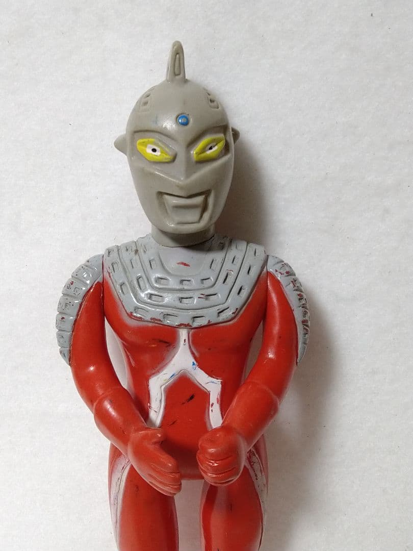 当時物 マルザン ウルトラセブン 450 ソフビ 怪獣 マルサン