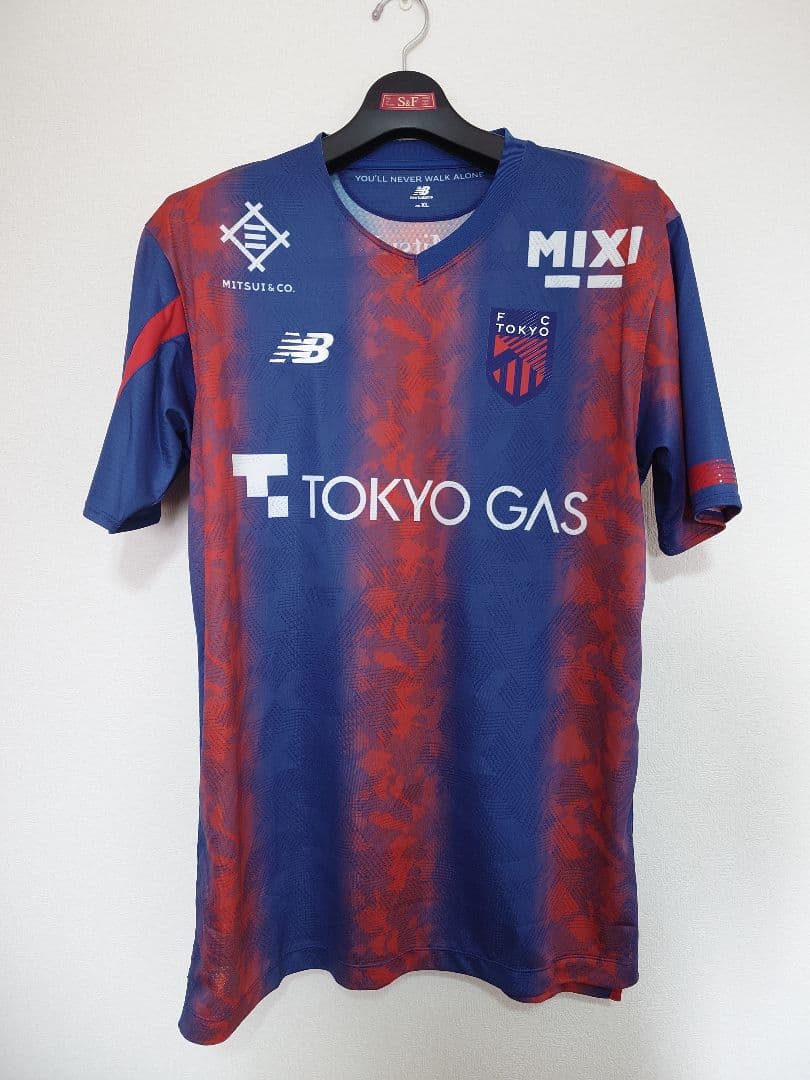 FC東京 仲川輝人 オーセンティック ユニフォーム XL 2024 ホーム 半袖