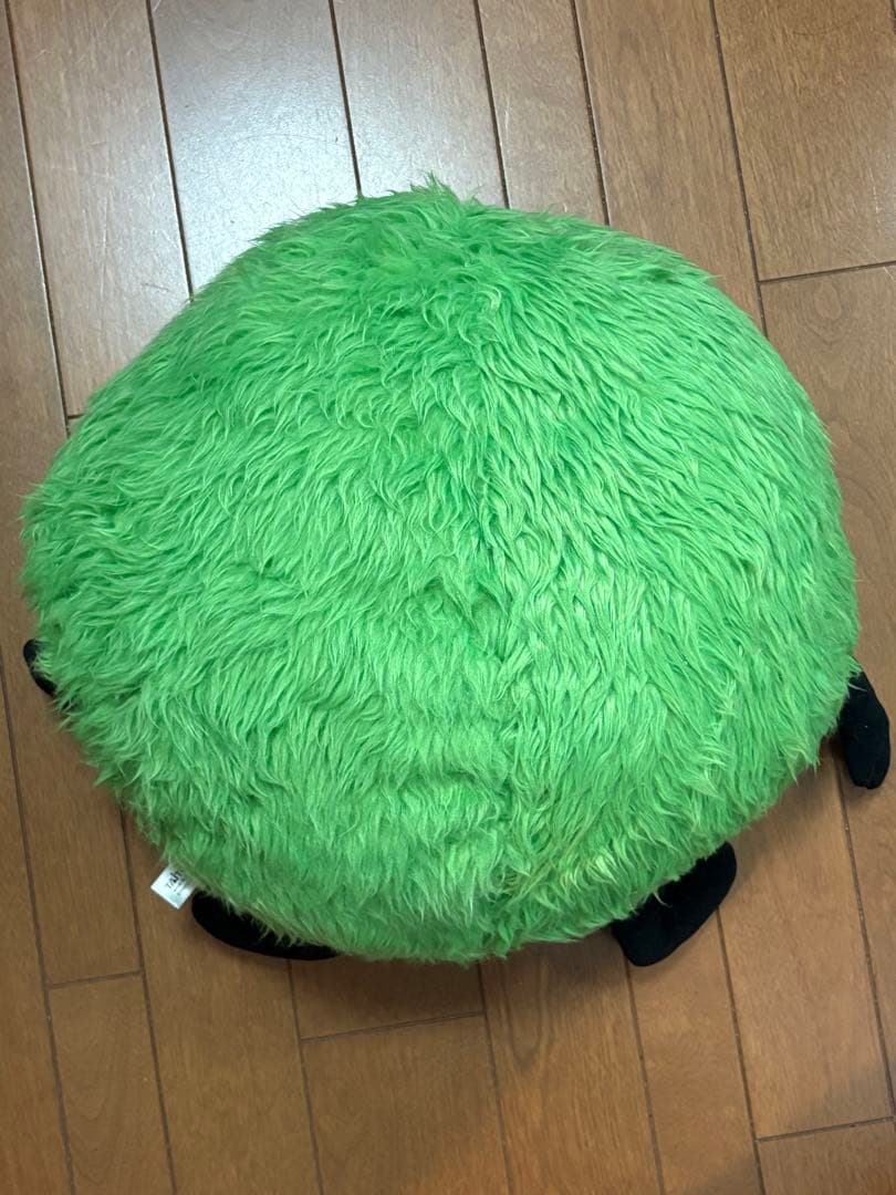 SUUMO ふわふわ緑色ぬいぐるみ