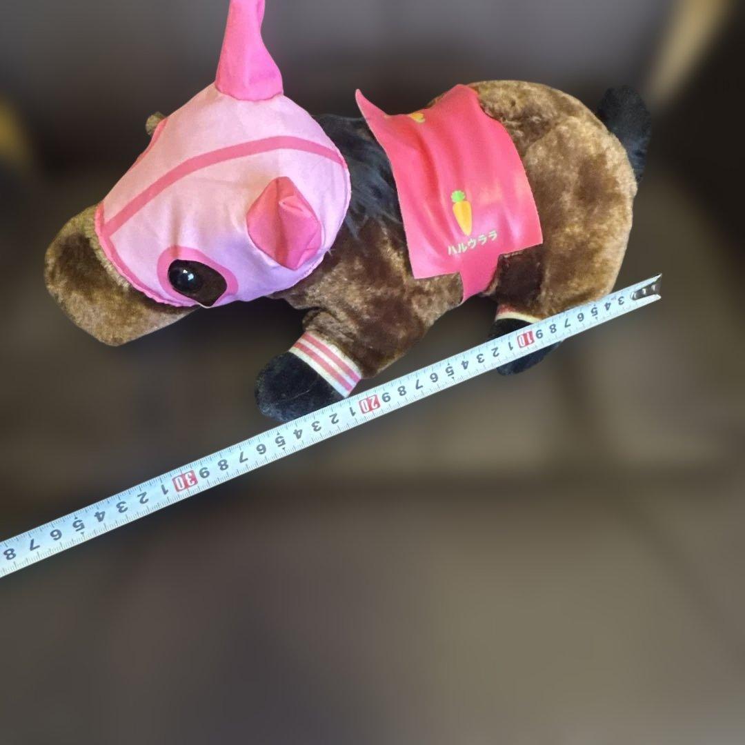 希少♡高知競馬　ハルウララ　ぬいぐるみ　まとめ売り　　ピンク/にんじん/ぞう