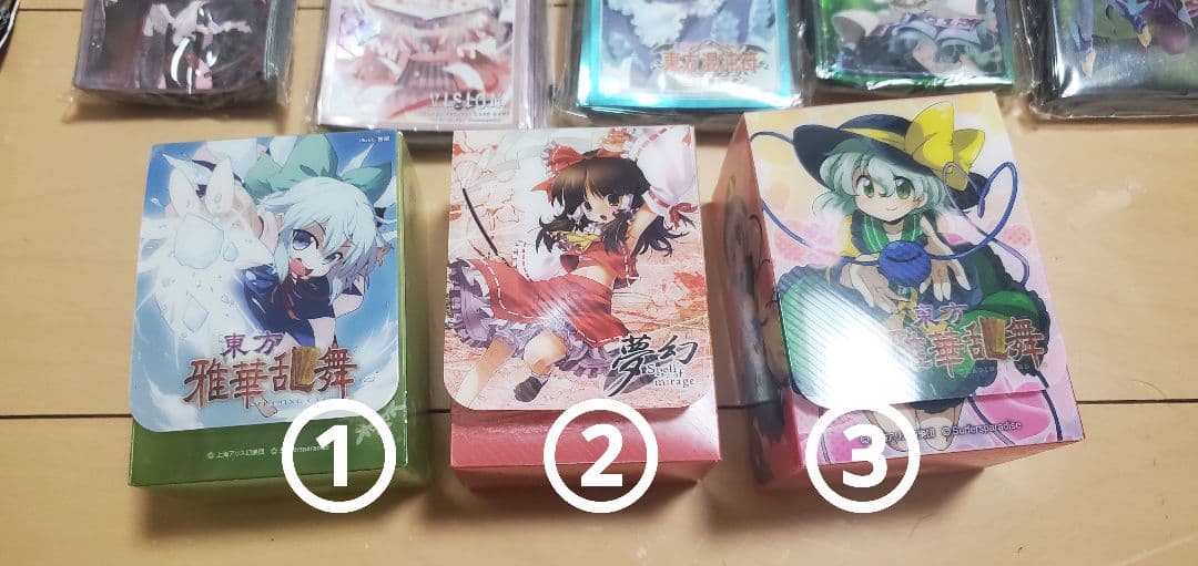 東方Project キャラクタースリーブ デッキケースまとめ売り