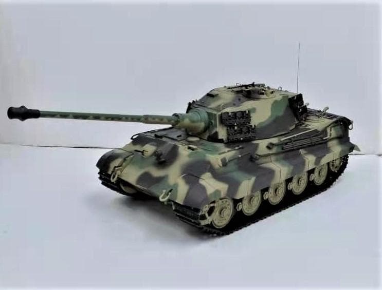 若干訳あり1/16戦車ラジコン　ドイツキングタイガー　ヘンロン3888A-1