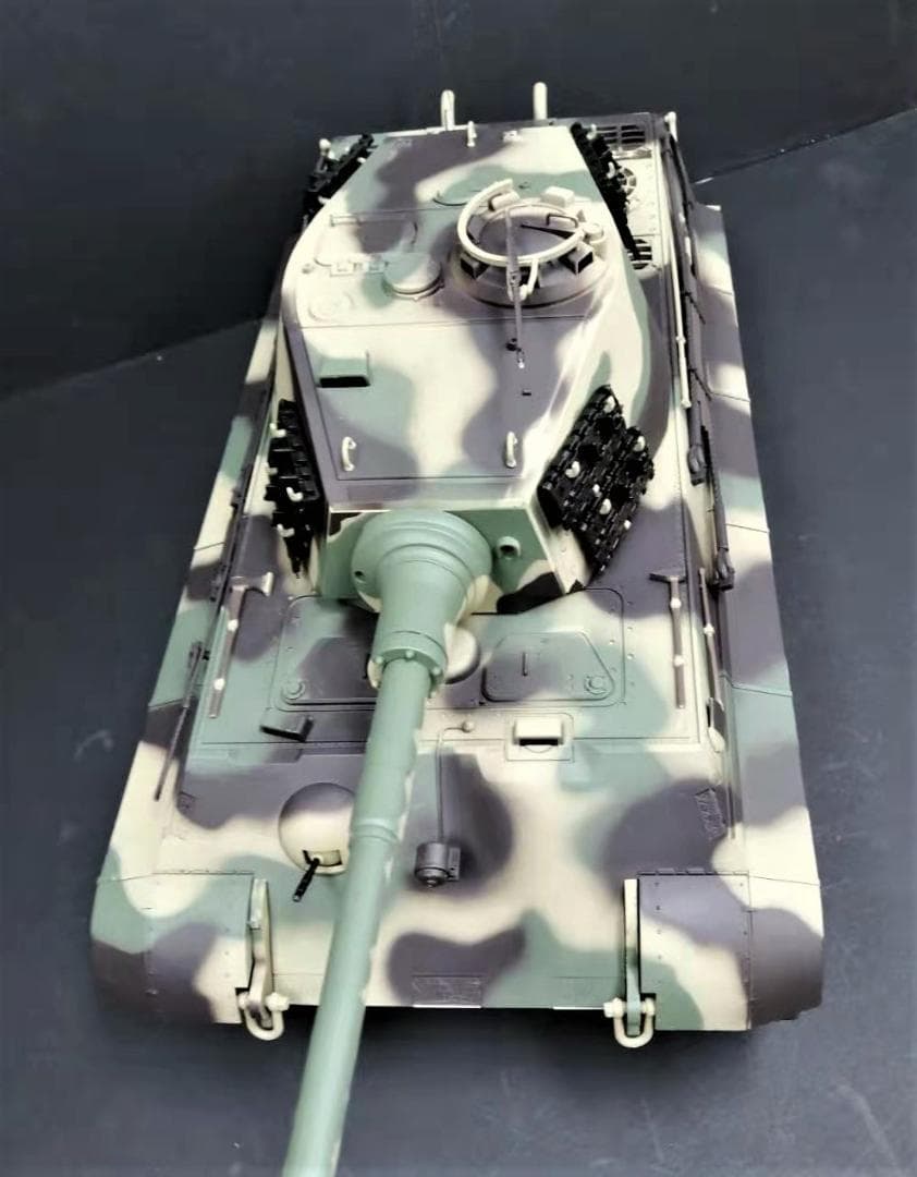 若干訳あり1/16戦車ラジコン　ドイツキングタイガー　ヘンロン3888A-1