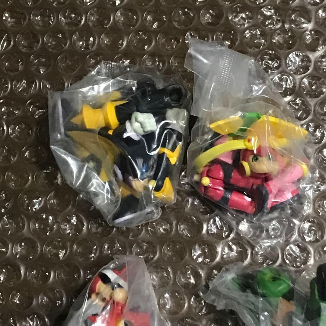 YUJINロックマンエグゼバトルアクションフィギュア内袋未開封全6種セット