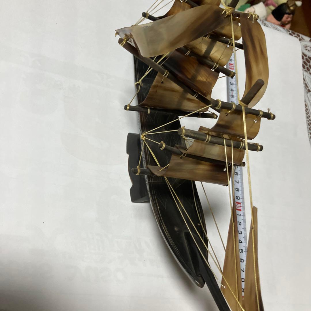 帆船型装飾品 約30cm