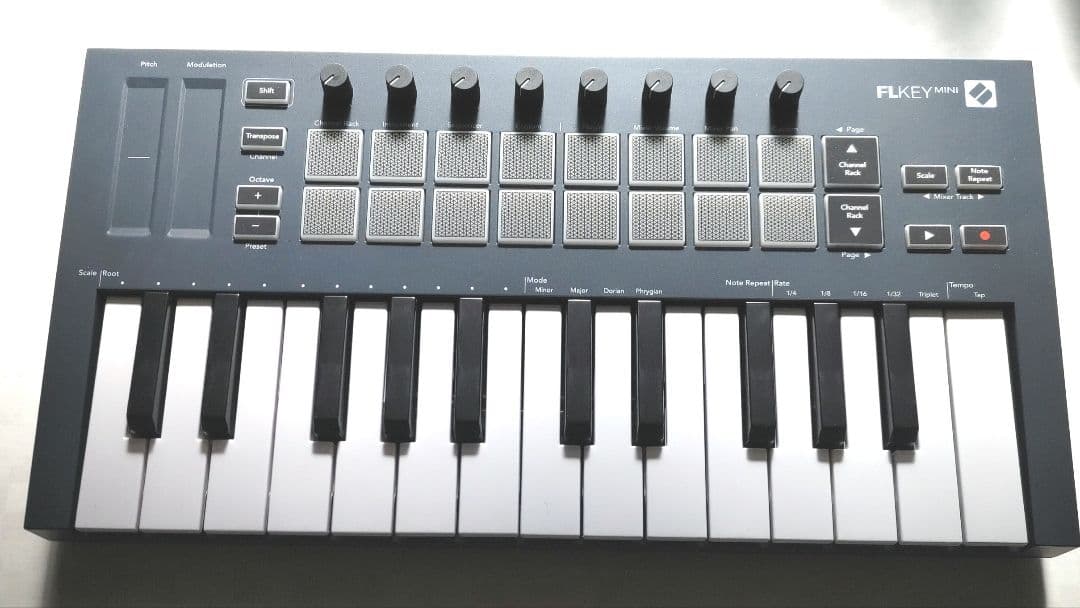 FLKEY mini MIDIキーボード 25鍵
