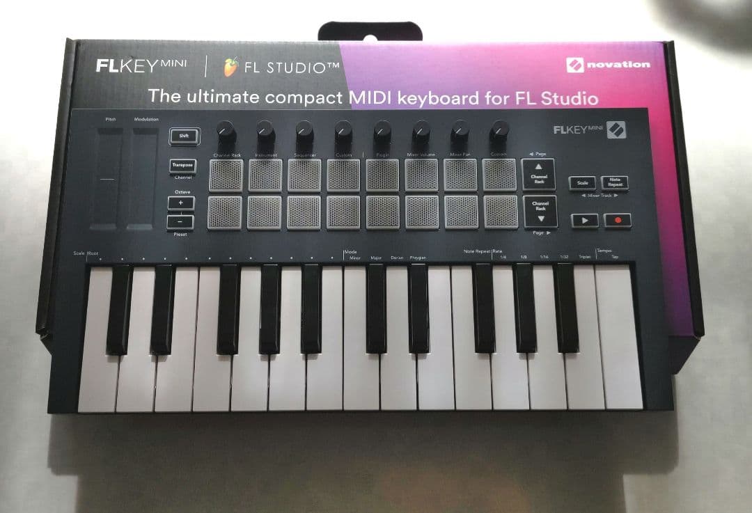 FLKEY mini MIDIキーボード 25鍵