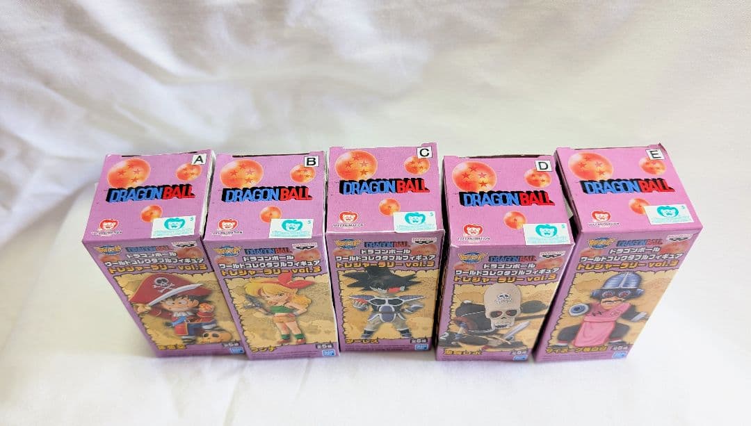 ドラゴンボール　ワールドコレクタブルフィギュア　トレジャーラリー　vol.3