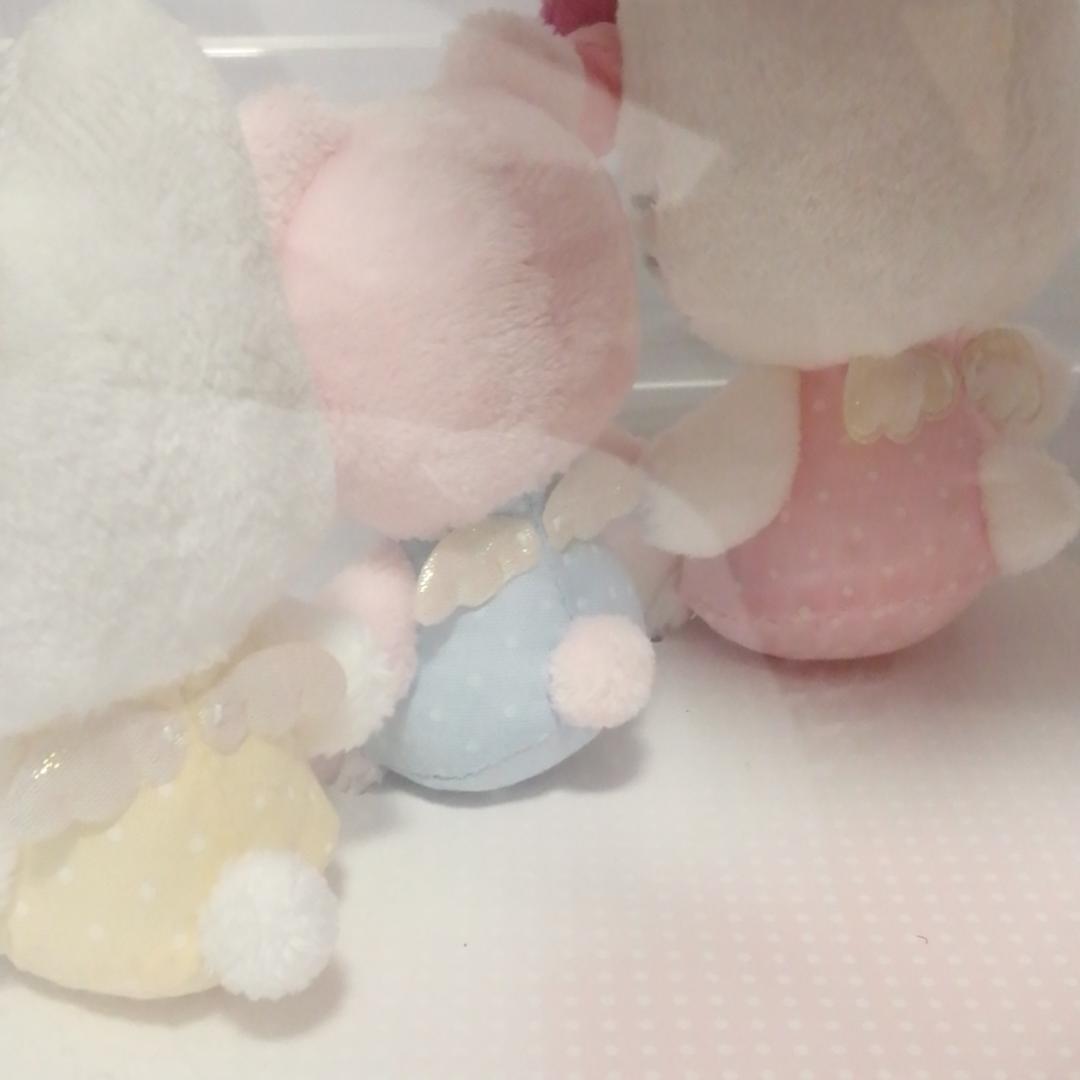 未使用　ハローキティ ぬいぐるみセット イチゴのバッグ付き　2005年
