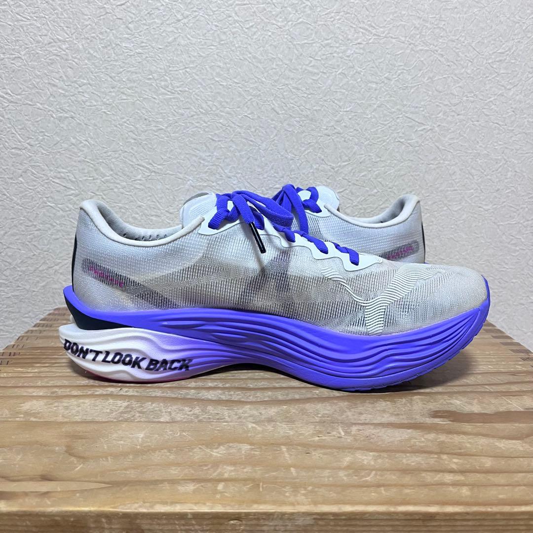 【1度使用】プーマ ディヴィエイトニトロエリート3 DT 26cm PUMA