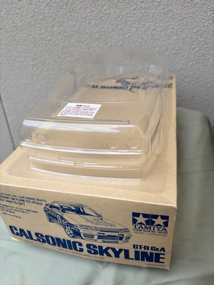TAMIYA Calsonic Skyline GT-R G.A ボディパーツ