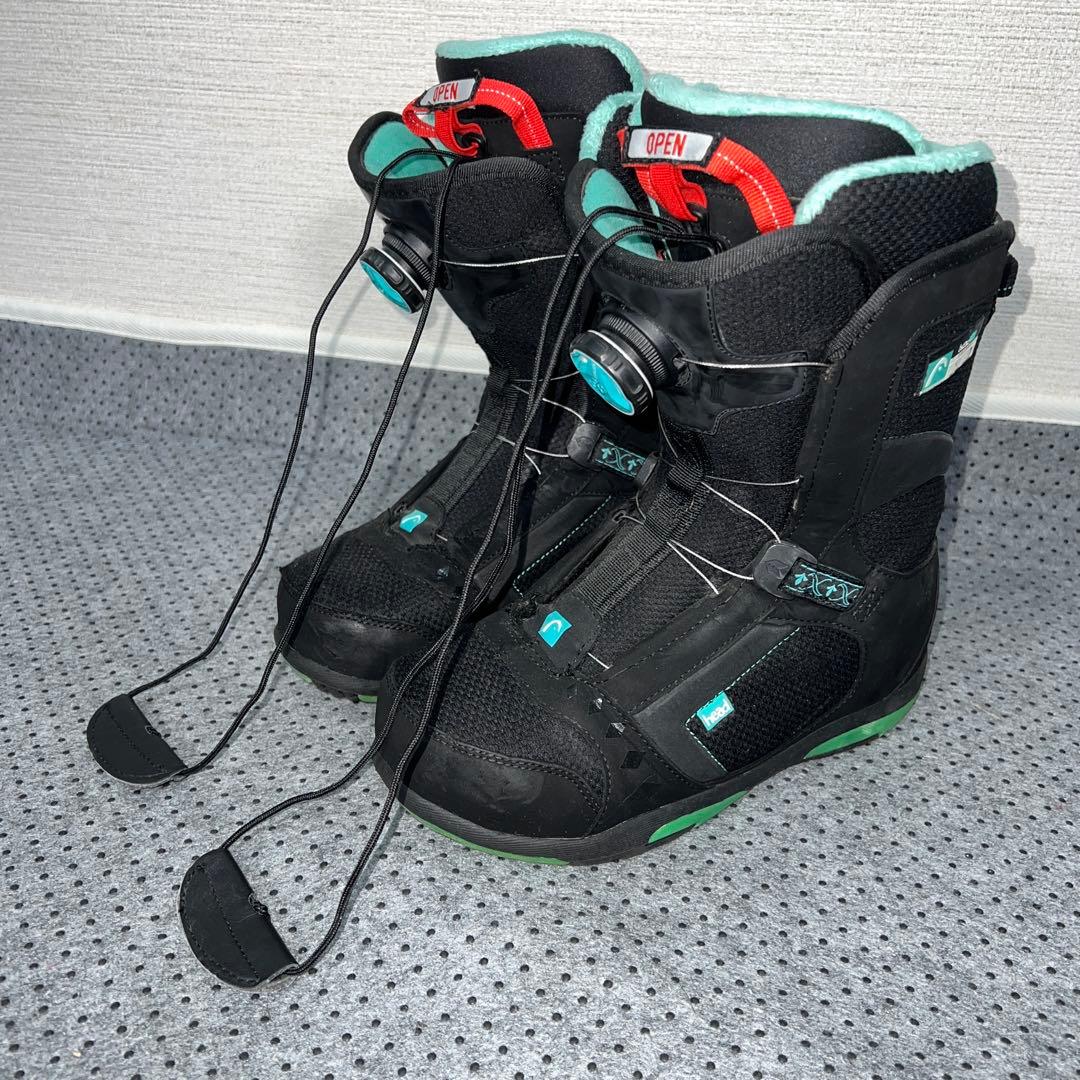 7-８回使用 24cm head GALORE BOA スノーボードブーツ