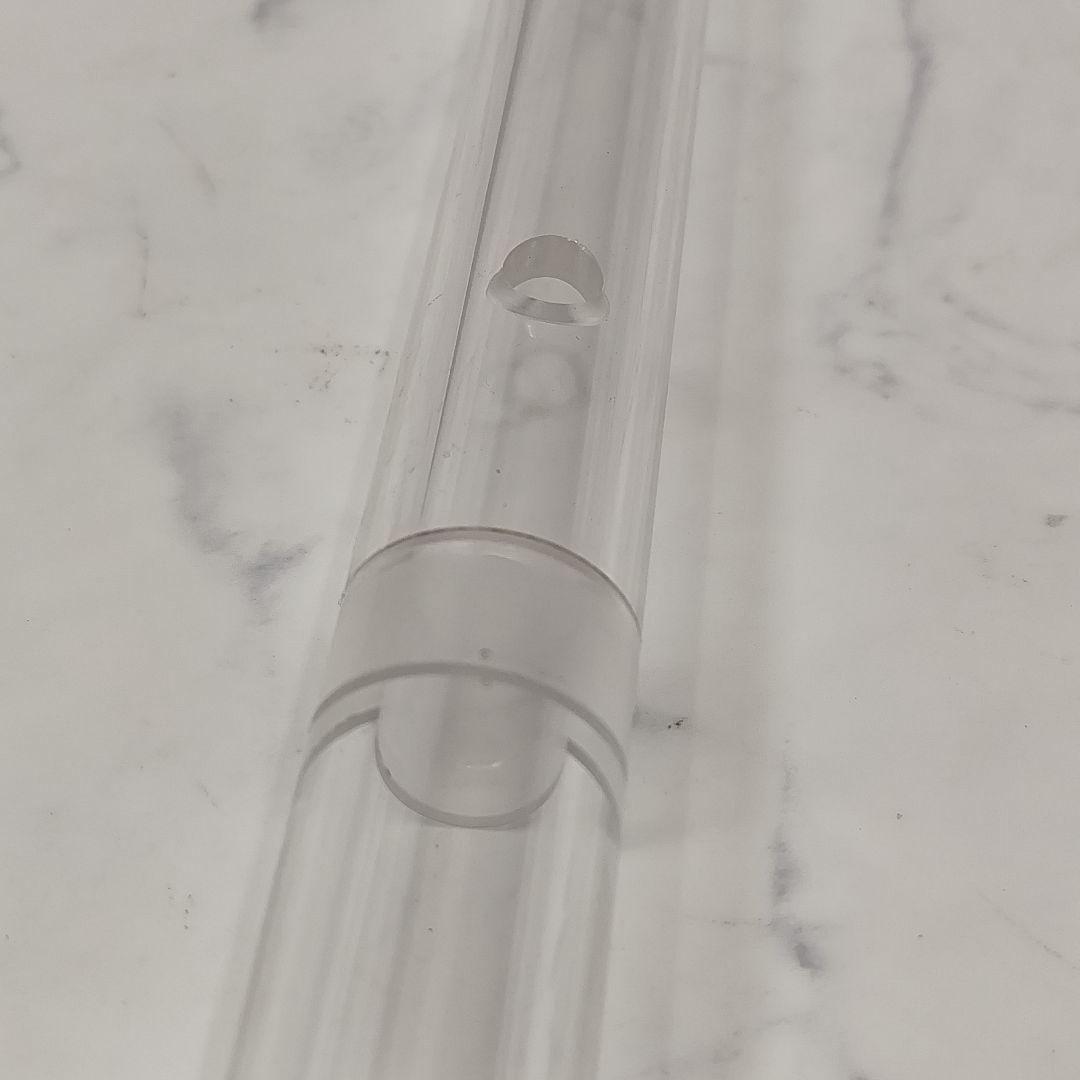 超希少 和楽器 在銘 尺八 TEKIZAN TN18S 透明 アクリル製