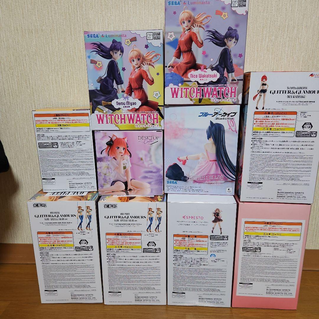 美少女フィギュア１０体セット