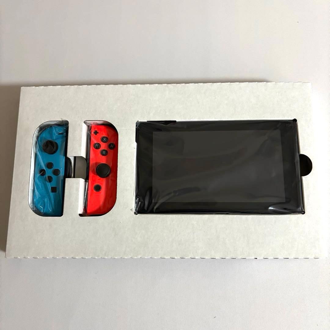 Nintendo Switch 本体ネオンブルー/ネオンレッド　ケース付き