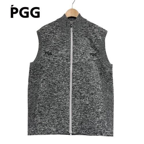 ○★新品未使用　PGG PEARLY GATES　ベスト　5　グレー系
