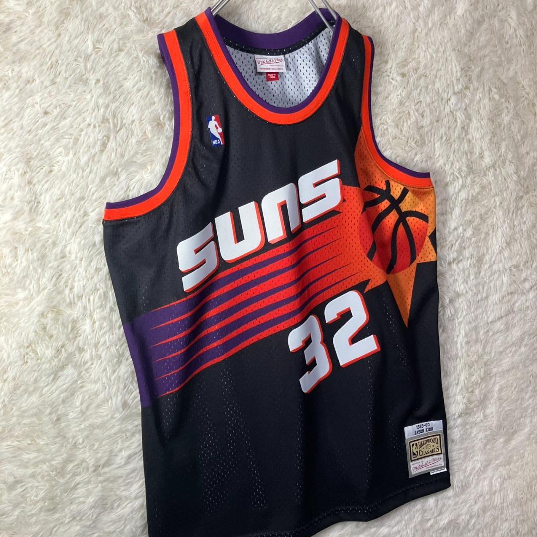極美品 ミッチェルアンドネス ジェイソンキッド バスケットジャージ 2XL