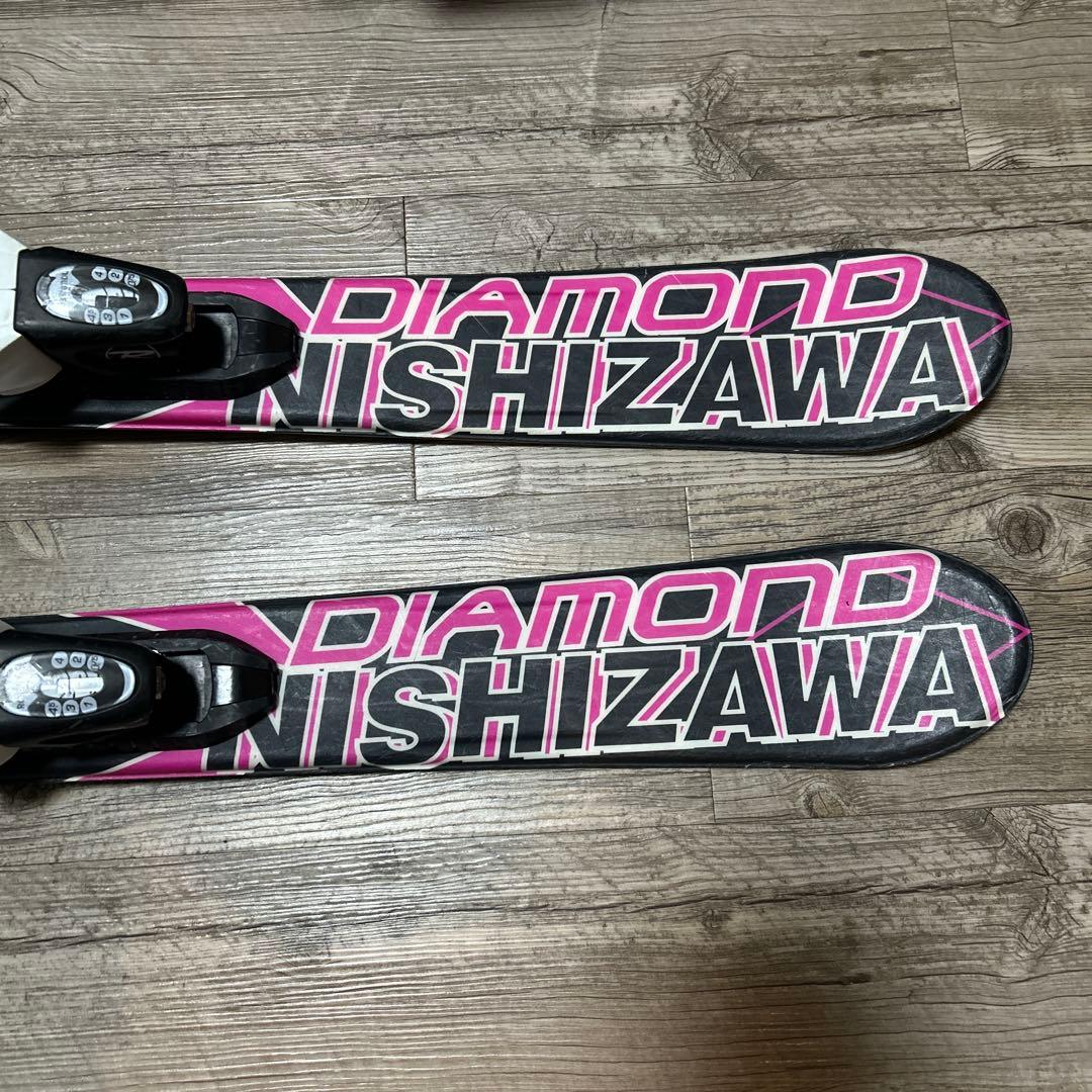 スキーセット　板100cm・ブーツ20cm・ストック90cm キッズ、ジュニア